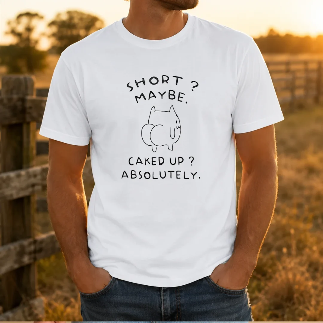pretty-short-maybe-caked-up-absolutely-cat-t-shirt-1 Pretty Short Maybe Caked Up Absolutely Cat