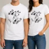 Pretty Snoopy Peanuts Mad At The World t shirt in white, short sleeve crew neck cotton tee