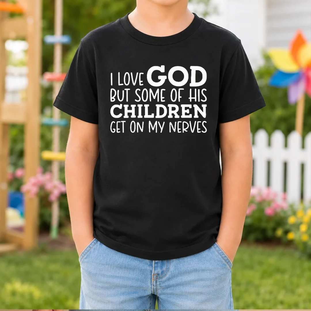 pretty-some-of-god-s-children-kids-t-shirt Pretty Some Of God'S Children Kids T-Shirt