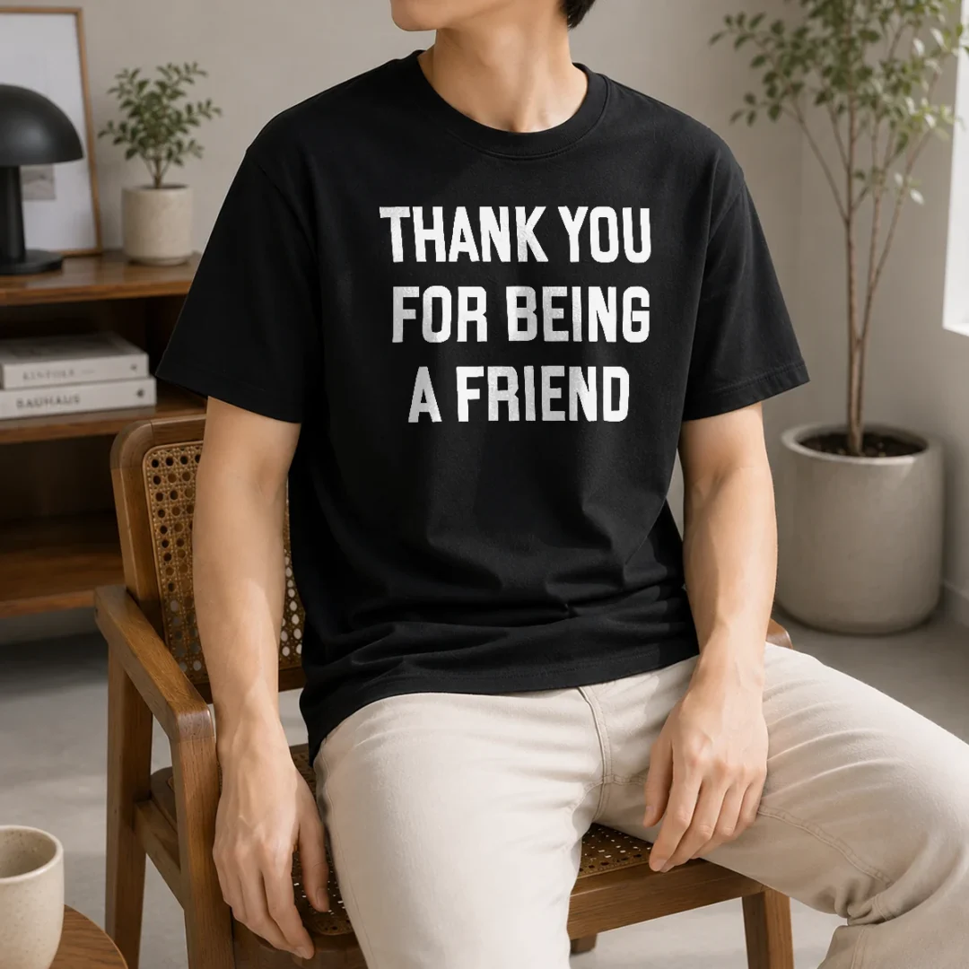 pretty-thank-you-for-being-a-friend-golden-girls-t-shirt-1 Pretty Thank You For Being A Friend Golden Girls t shirt in white, featuring classic crew neck and short sleeves