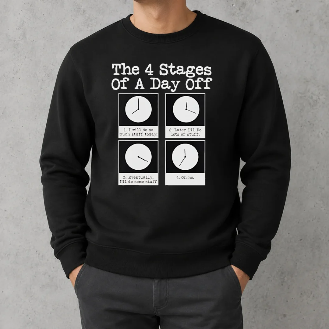pretty-the-4-stages-of-a-day-off-sweater Pretty The 4 Stages Of A Day Off Sweater