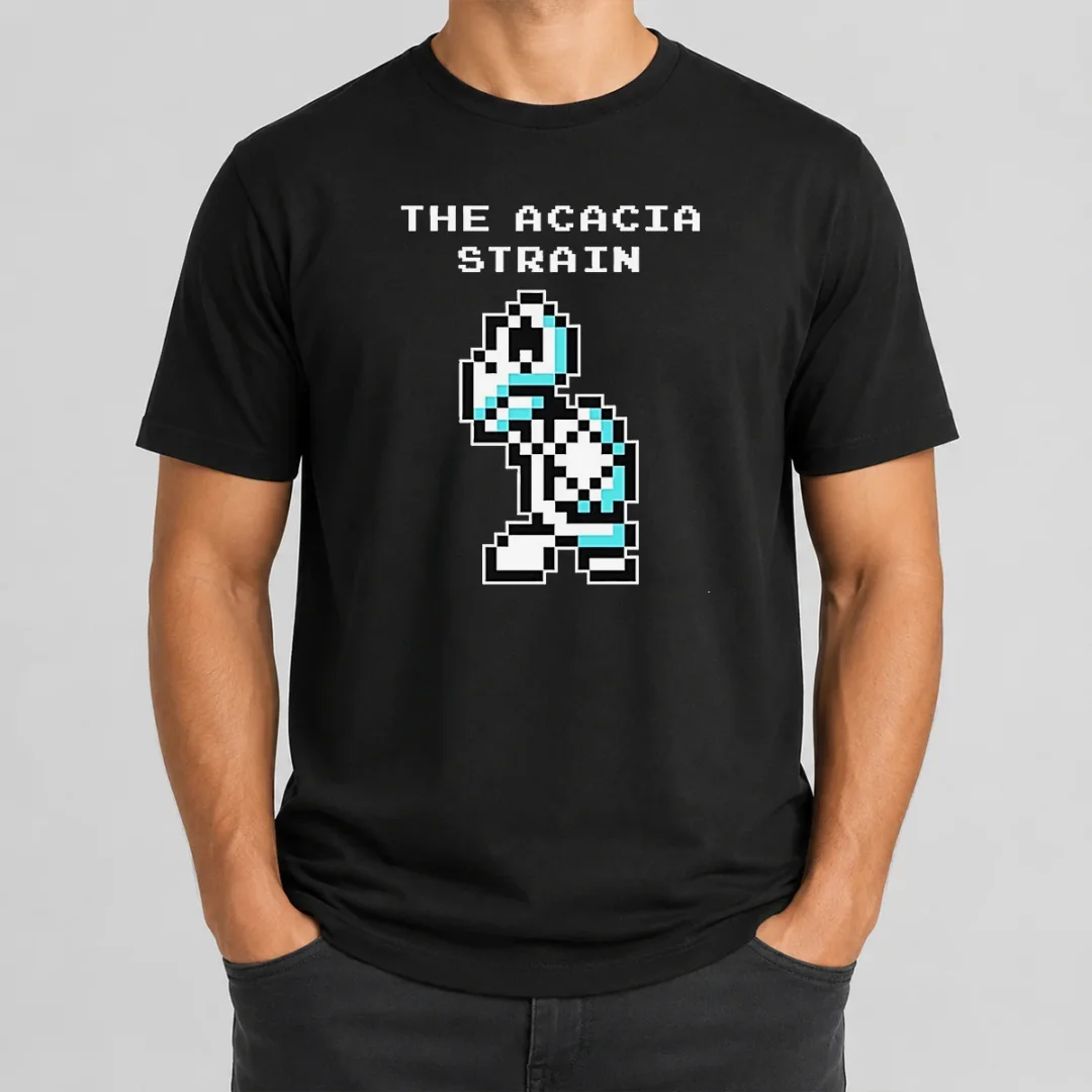 Pretty The Acacia Strain 8 Bit Pixel Art Robot t shirt Pretty The Acacia Strain 8 Bit Pixel Art Robot