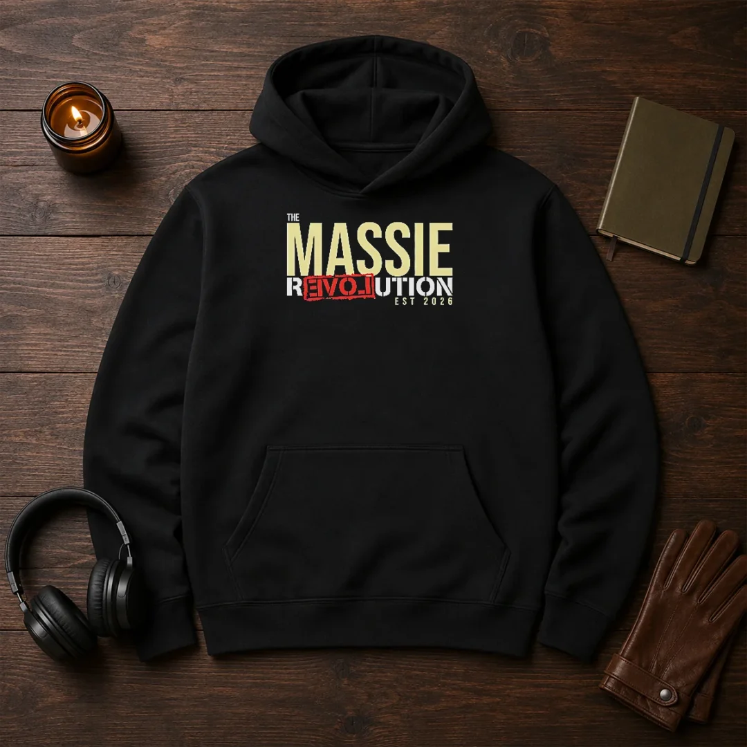 pretty-the-massie-revolution-est-2026-political-movement-hoodie-1 Pretty The Massie Revolution Est 2026 Political Movement Hoodie in black, featuring bold text and graphic print