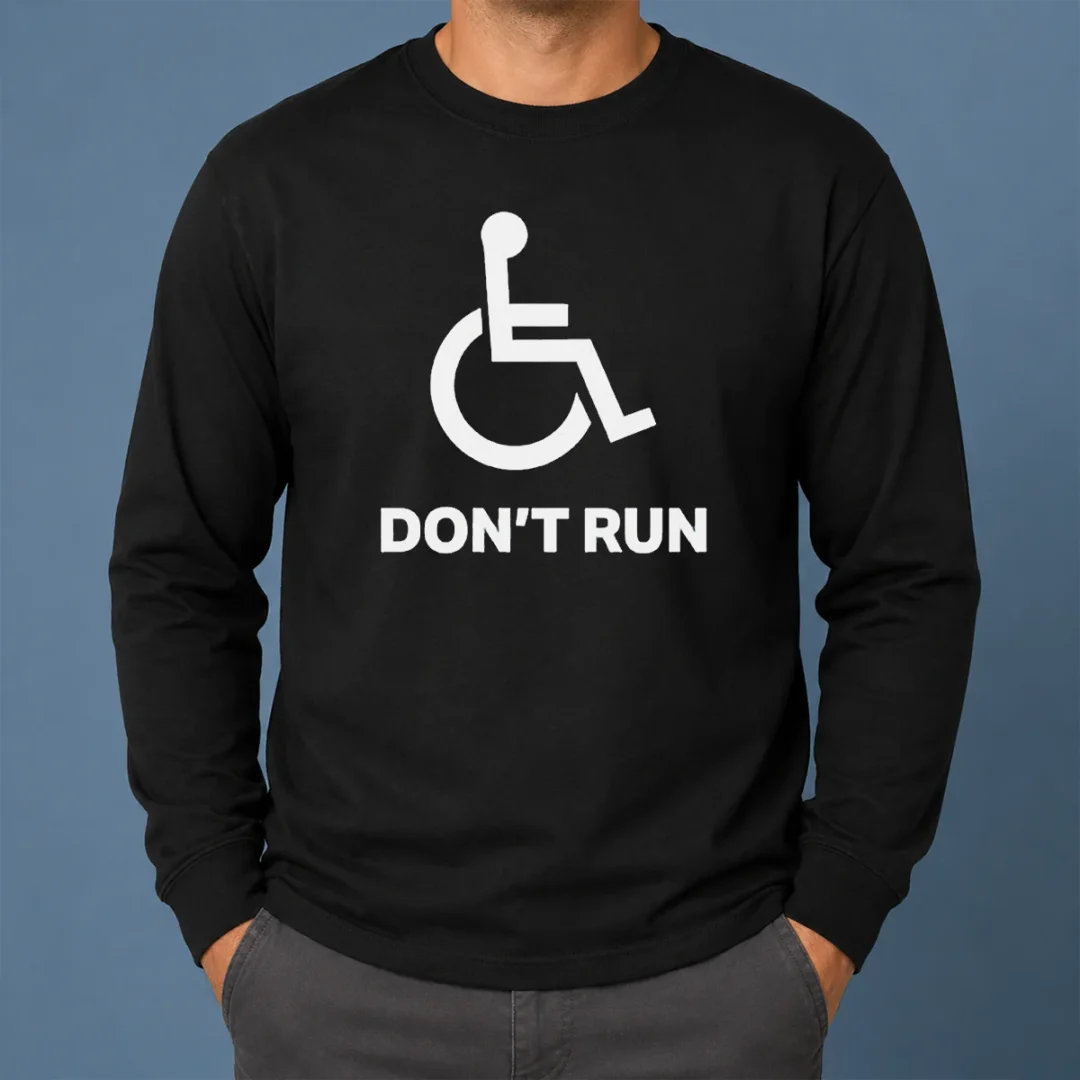 Pretty These Colors Don'T Run Disability Awareness Long Sleeve Shirt Pretty These Colors Don'T Run Disability Awareness long sleeve shirt in vibrant colors with disability awareness message
