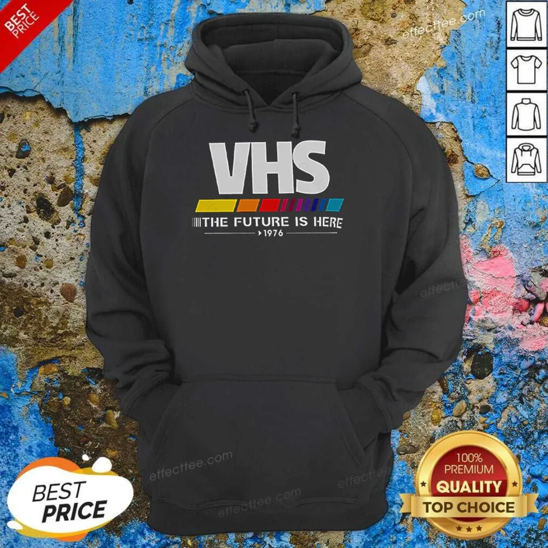 pretty-top-vhs-the-future-is-here-hoodie-hoodie-optimized Pretty Top VHS The Future Is Here Hoodie hoodie optimized front view showing vibrant graphic print
