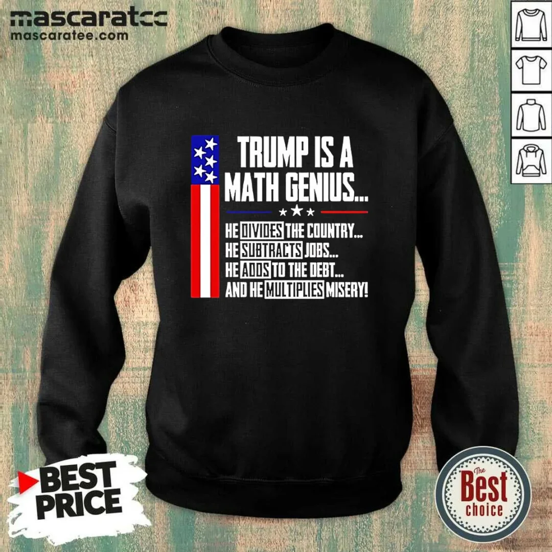 pretty-trump-is-a-math-genius-sweatshirt Pretty Trump Is A Math Genius Sweatshirt