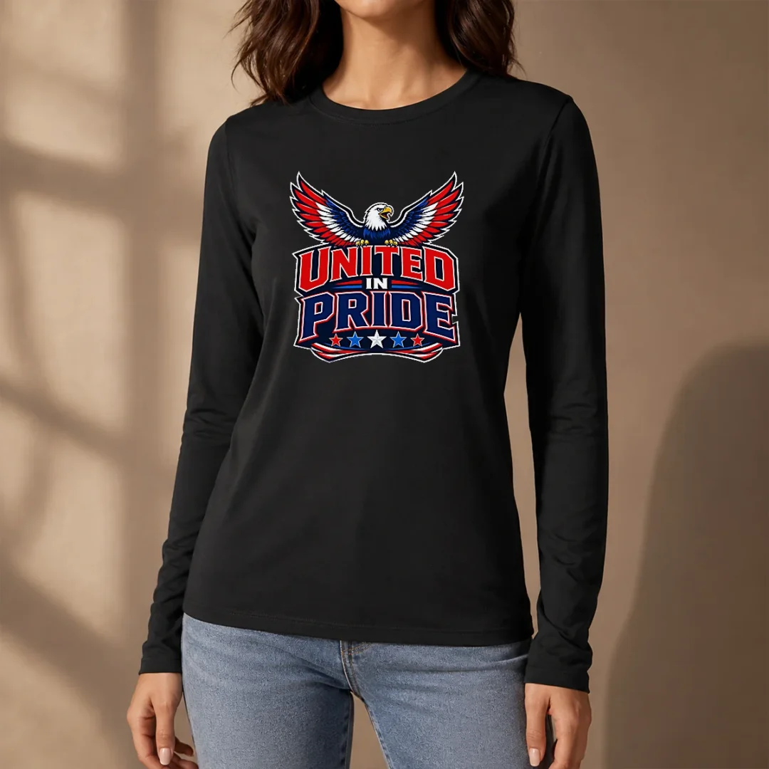 pretty-united-in-pride-eagle-typography-long-sleeve-shirt-1 Pretty United In Pride Eagle Typography Long Sleeve Shirt