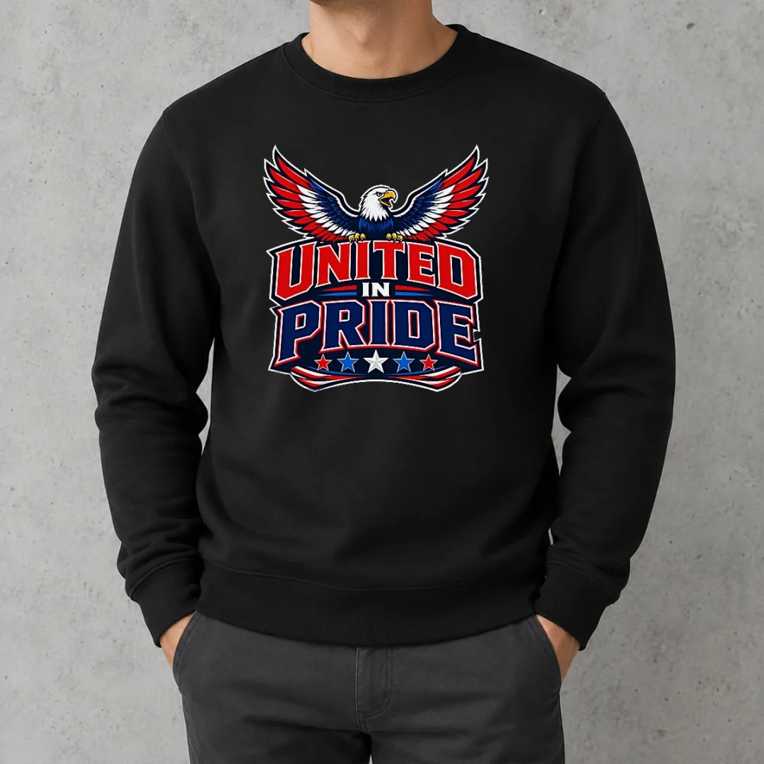pretty-united-in-pride-eagle-typography-sweater-1 Pretty United In Pride Eagle Typography Sweater