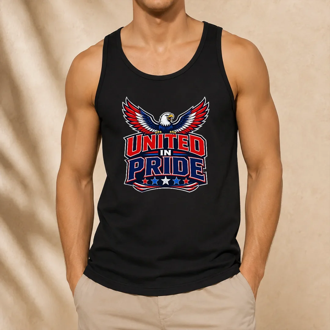 pretty-united-in-pride-eagle-typography-tank-top-1 Pretty United In Pride Eagle Typography Tank Top