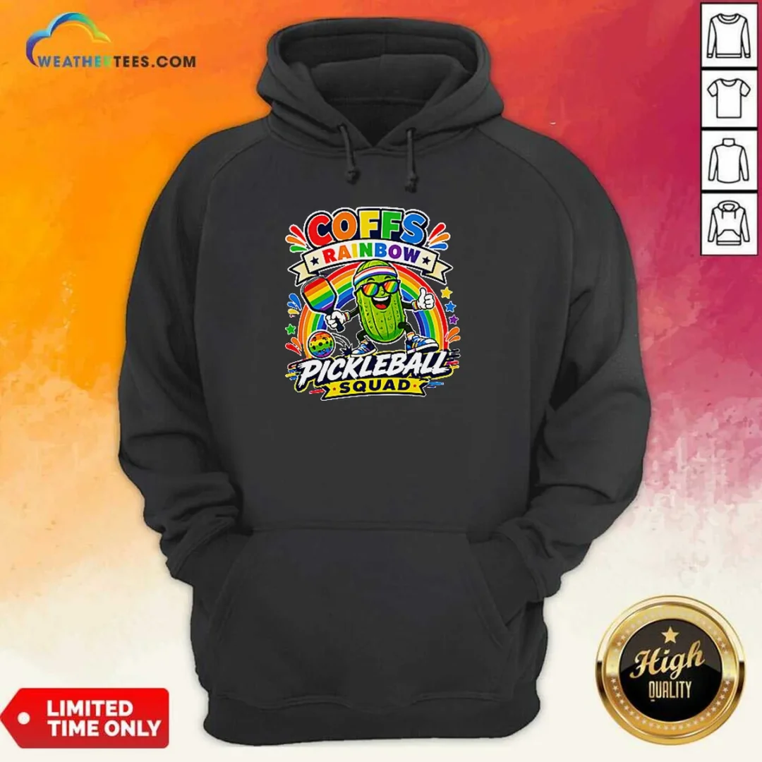 pretty-vibrant-coffs-rainbow-pickleball-enthusiast-hoodie Pretty Vibrant Coffs Rainbow Pickleball Enthusiast Hoodie