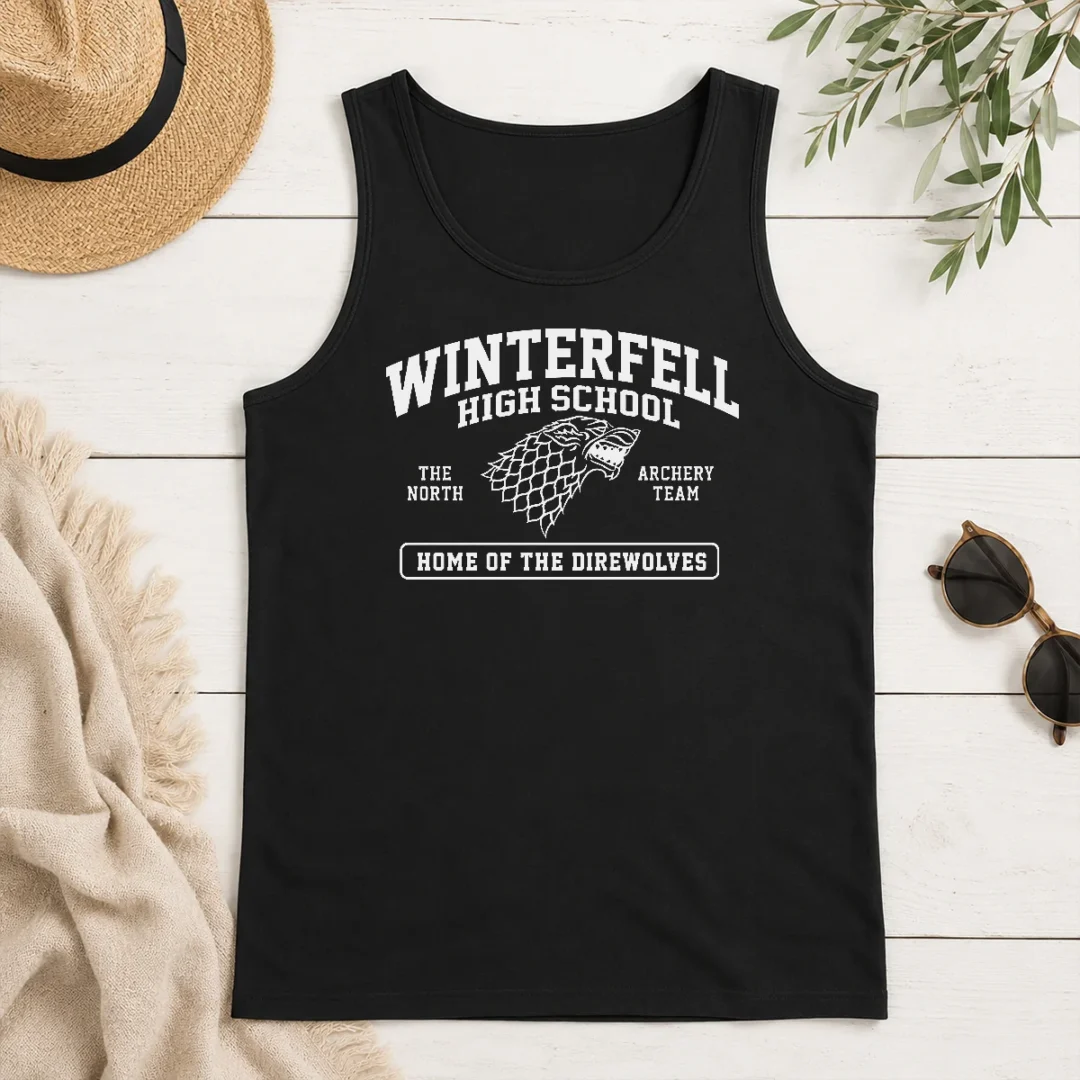 Pretty Winterfell High School Geek Tank Top Pretty Winterfell High School Geek Tank Top