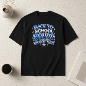 Top Nice Back To School Squad Y2K Chrome Style