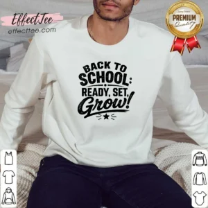 Premium Back To School Motivational Silhouette Students Sweatshirt