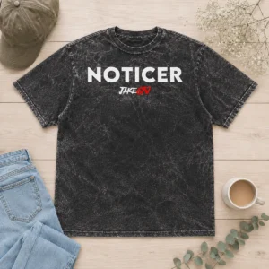 Pretty Noticer Jakegtv Content Creator Youtube Washed T-Shirt