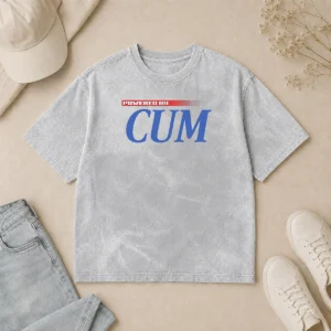 Good Powered By Cum Washed T-Shirt