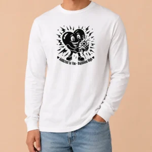 Official Dopamine Addicted To You Silhouette Love Long Sleeve Shirt