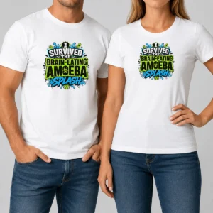 Nice Pretty Brain Eating Amoeba Survival Typography
