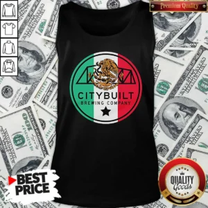 Pretty Citybuilt Brewing Company Mexico Flag Eagle Tank Top