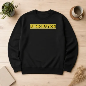 Pretty Remigration Design Sweater