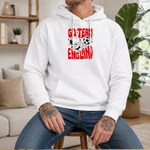 Premium Snoopy England Go Team England World Cup 2026 Hoodie