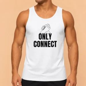 Hot Only Connect Arm Wrestling Hands Tank Top