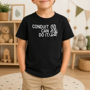 Pretty Funny Conduit Can Do It Kids T-Shirt