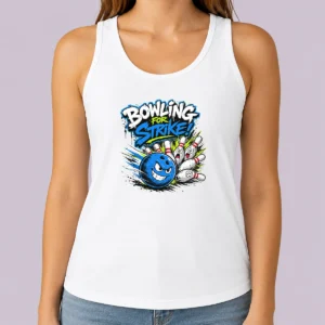 Funny Pretty Bowling For Strike Fun Grunge Streetwear Tank Top