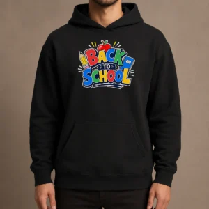 Premium Back To School Excitement Graphic Hoodie