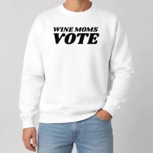 Funny Wine Moms Vote Sweater