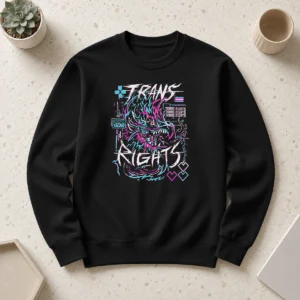 Top Pretty And One More Thing Trans Right LGBTQ Sweater