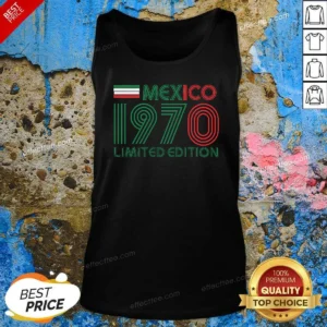 Official Retro Mexico 1970 Limited Edition Tank Top