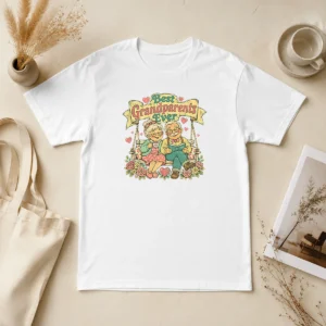 Premium Pretty Best Grandparents Ever For Grandparents Day Retro