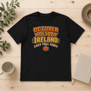 Hot October Holiday Ireland Cozy Fall Pixel