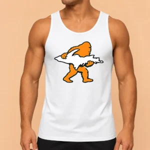 Pretty Bigfoot Holding UP Of Michigan Upper Peninsula Tank Top