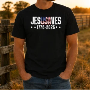 Funny Jesus Saves USA 1776 2026 250 Years