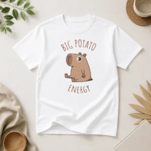 Original Big Potato Energy Capybara