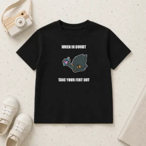 Hot Expie Casualties Unknown When In Doubt Take Your Fent Out Kids T-Shirt