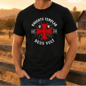 Hot Knights Templar Est 1119 Deus Vult Crusader