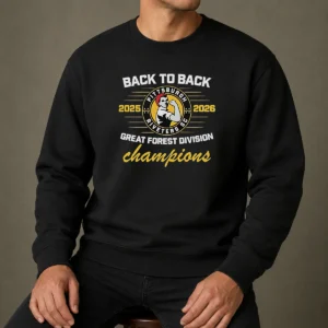 Original Pittsburgh Riveters SC Back To Back Green Forest Champs Sweater