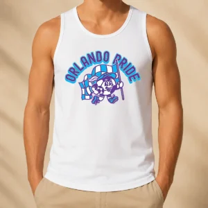 Nice Pretty Kid'S Orlando Pride Soccer Player Grey Tank Top