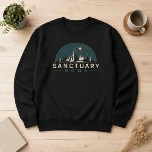 Premium Funny Moonbase After Dark Geek Sweater