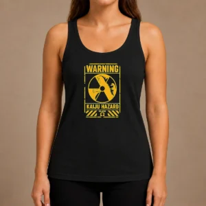 Good Pretty Omega Class Kaiju Hazard Warning Geek Tank Top
