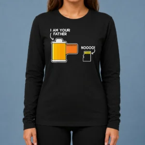 Pretty Film Canister Telling The Scared SD Memory Card I Am Your Father Meme Shirt - Image 6