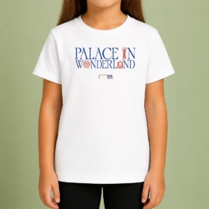 Top Back Post Palace In Wonderland FA Cup Europa League Kids T-Shirt