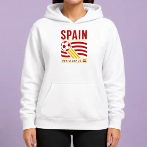 Premium Good Spain National Football Team World Cup 26 Soccer Team Hoodie