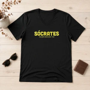Top Socrates Brasil 1982 V-Neck Shirt