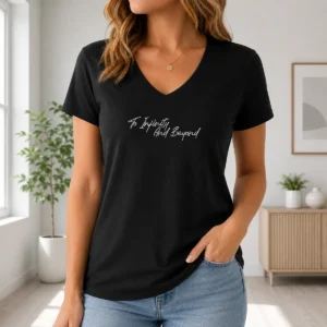 Original To Infinity And Beyond V-Neck Shirt