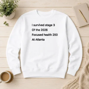 Pretty I Survived Stage 3 Of The 2026 Focused Health 250 At Atlanta Sweater