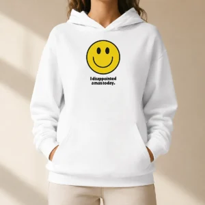 Pretty Original I Disappointed A Man Today Smiley Face Sarcastic Shirt - Image 4