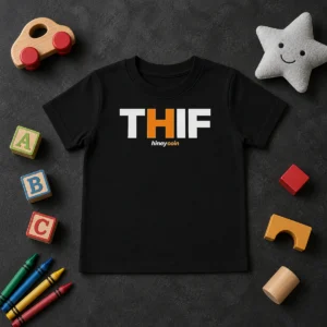 Original Funny Hineycoin THIF Kids T-Shirt